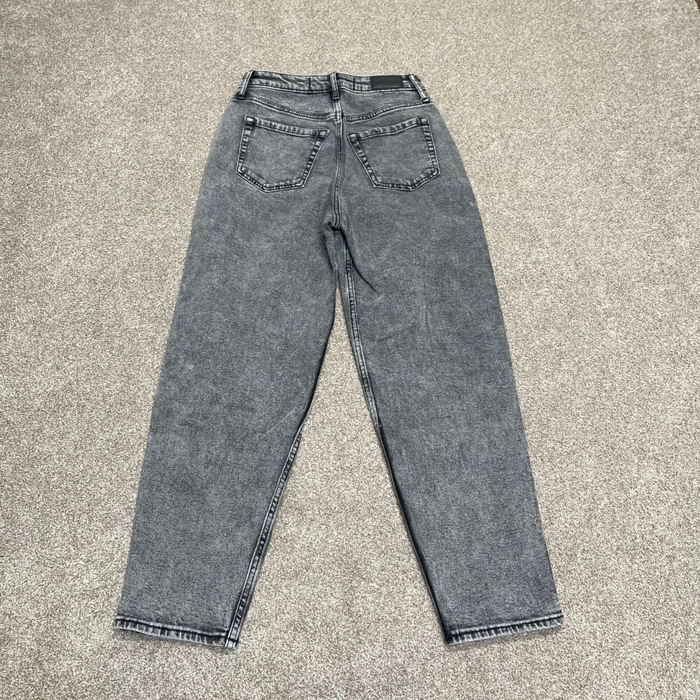 streetwear Acid-washed stone-washed Hollister Ultra High-Rise Mom Jeans 24x27